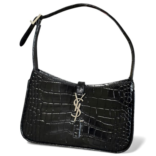 VIP/GWP Black 5A7 Hobo Bag with Gift Bag