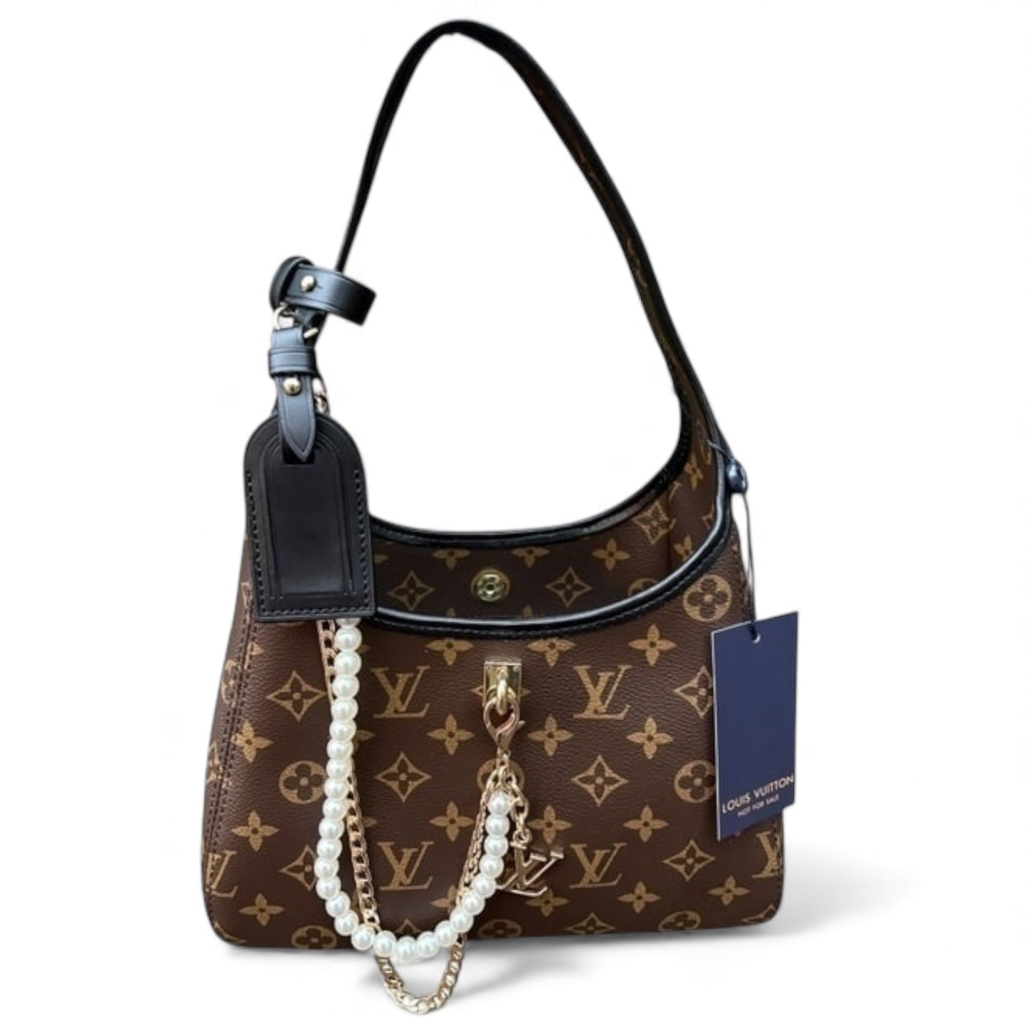 VIP/GWP Brown The Drop Monogram Bag with Gift Bag
