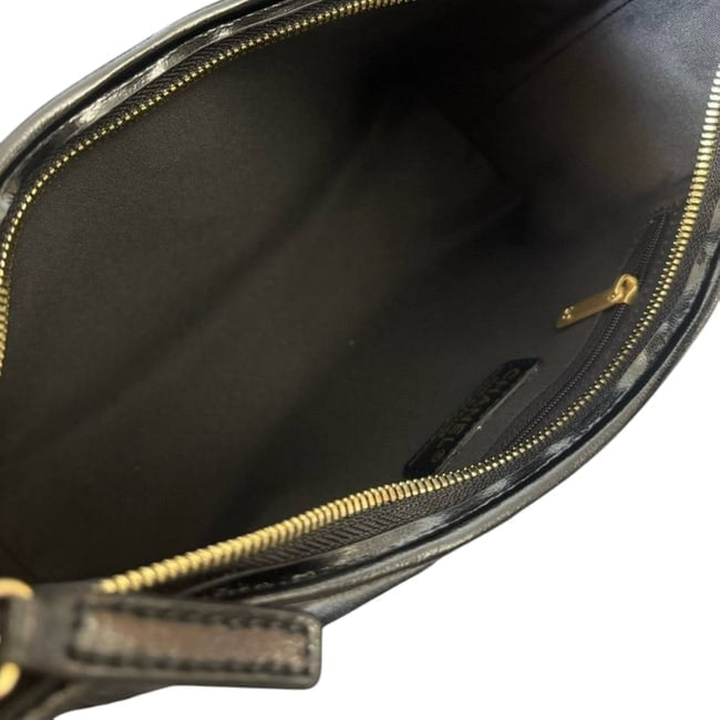 VIP/GWP Black Quilted Chain Hobo Bag with Bag