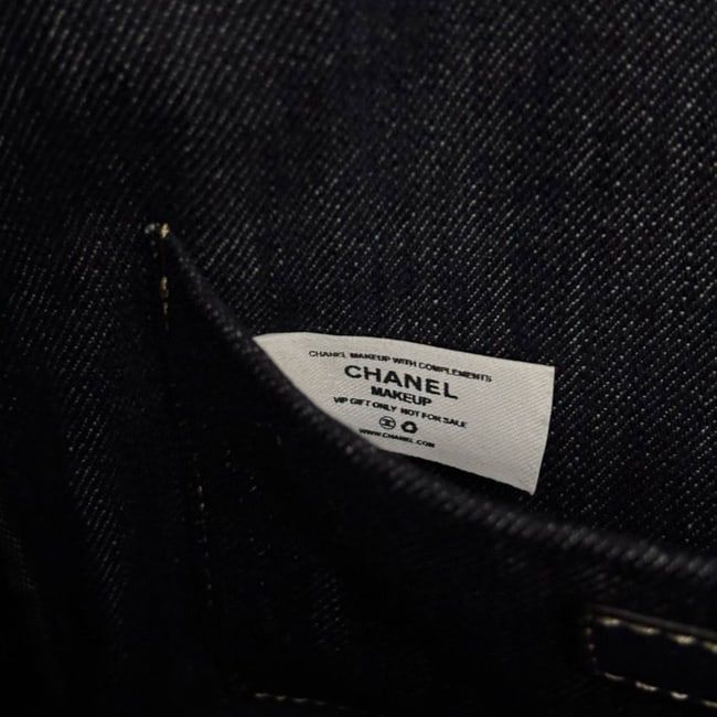 VIP/GWP Denim Messenger Bag with Box & Gift Bag