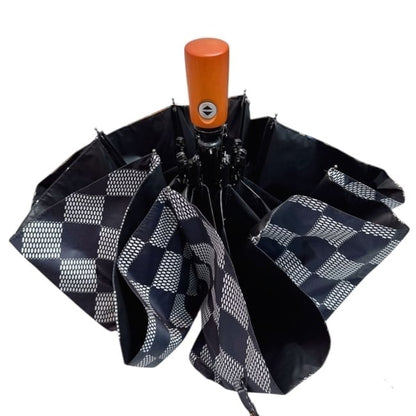VIP/GWP Damier Azur Multicolor Monogram Umbrella with Box