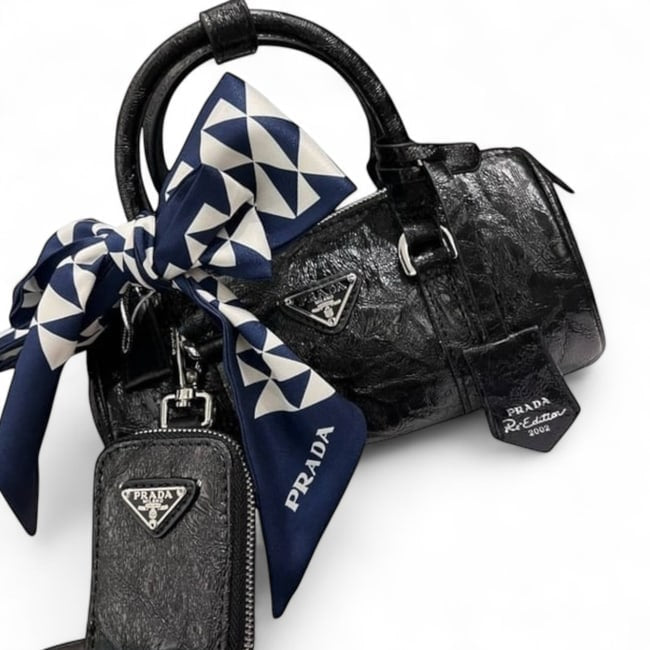 VIP/GWP Black Antique Mini Keepall Bag - Image 1