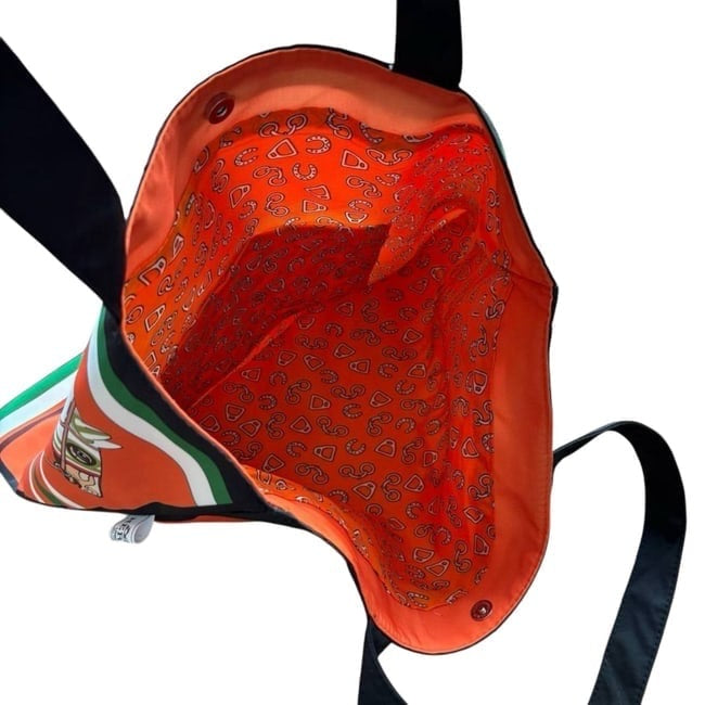 VIP/GWP Black Horse Print Uniform Tote - Image 7