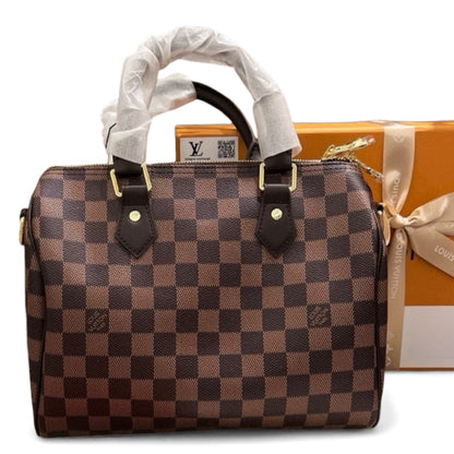 VIP/GWP Damier Azur Speedy 25 GWP Bag - Image 2