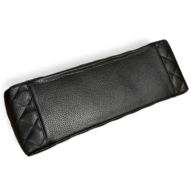 VIP/GWP Black Quilted Grand Shopping Tote - Image 11