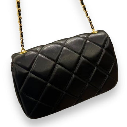 VIP/GWP Black Classic Flap Bag with Box
