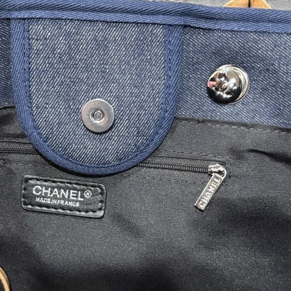 VIP/GWP Denim Deauville Pearl Logo Bag