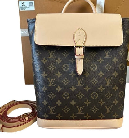 VIP/GWP Brown Monogram Backpack with Gift Bag