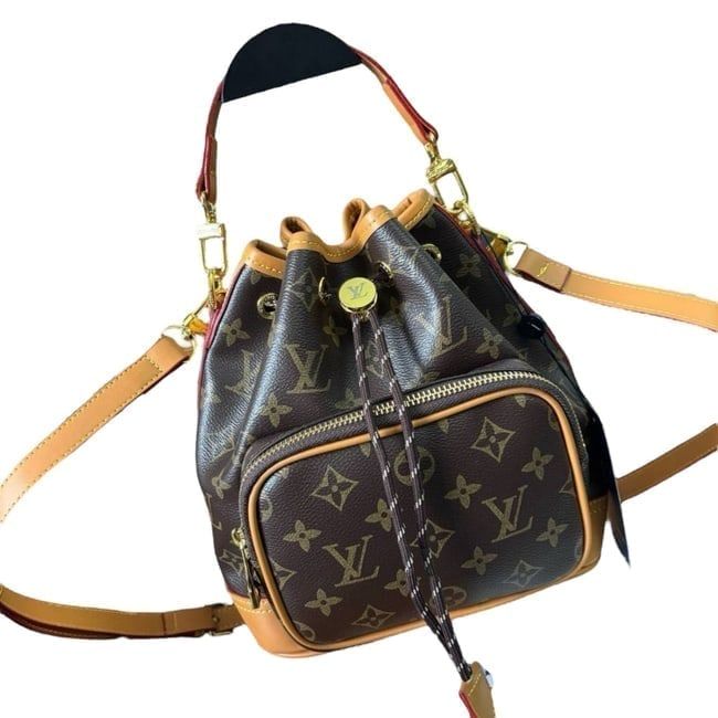 VIP/GWP Brown Monogram Noe Cargo G69 Backpack with Box