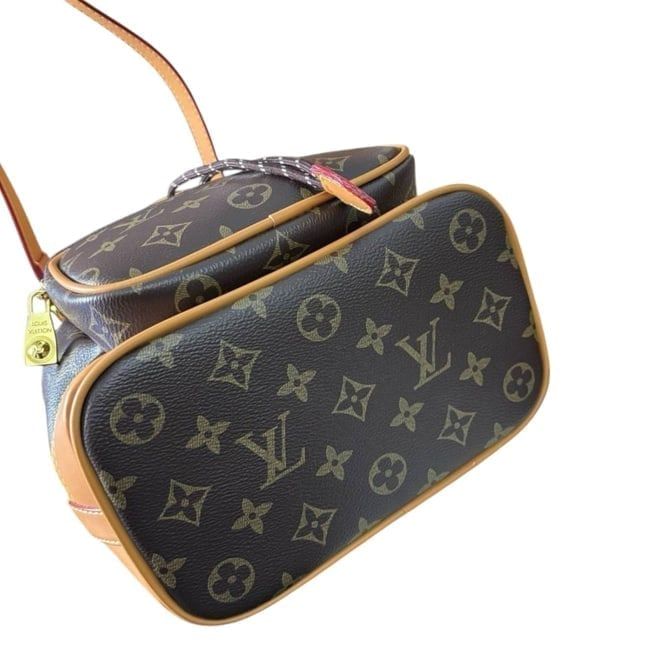 VIP/GWP Brown Monogram Noe Cargo G69 Backpack with Box