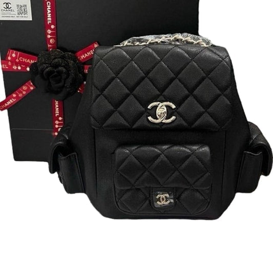 VIP/GWP Black Quilted Backpack with Box