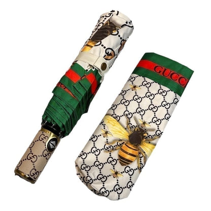 VIP/GWP White Signature Bee Umbrella with Sleeve & Box