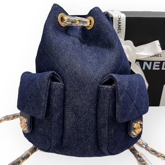 VIP/GWP Denim Quilted BB Bag with Box