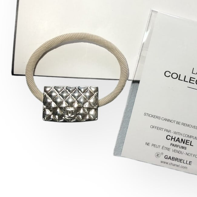 VIP/GWP Silver Hair Tie with Gift Bag