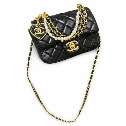 VIP/GWP Pearl Quilted Charm with Box