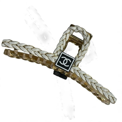 VIP/GWP White Rope Hair Clip with Gift Bag