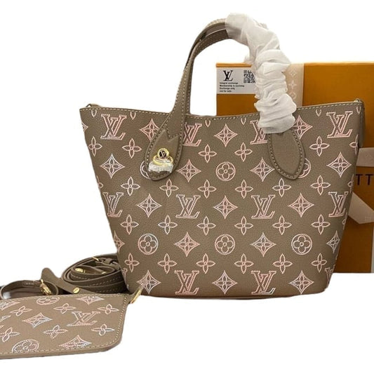 VIP/GWP Beige Monogram Bag with Box