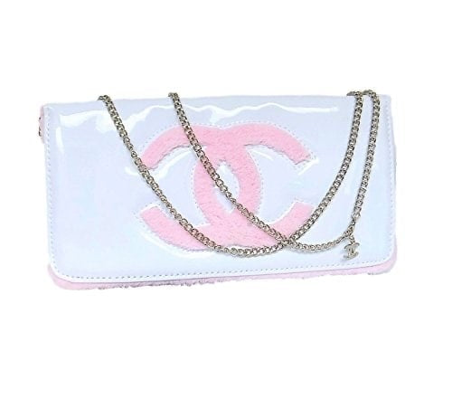 VIP/GWP White Logo Clutch Bag