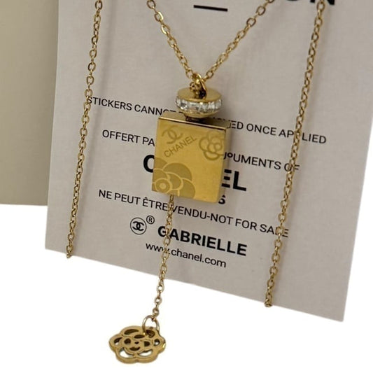 VIP/GWP Gabrielle Rhinestone Lace Necklace