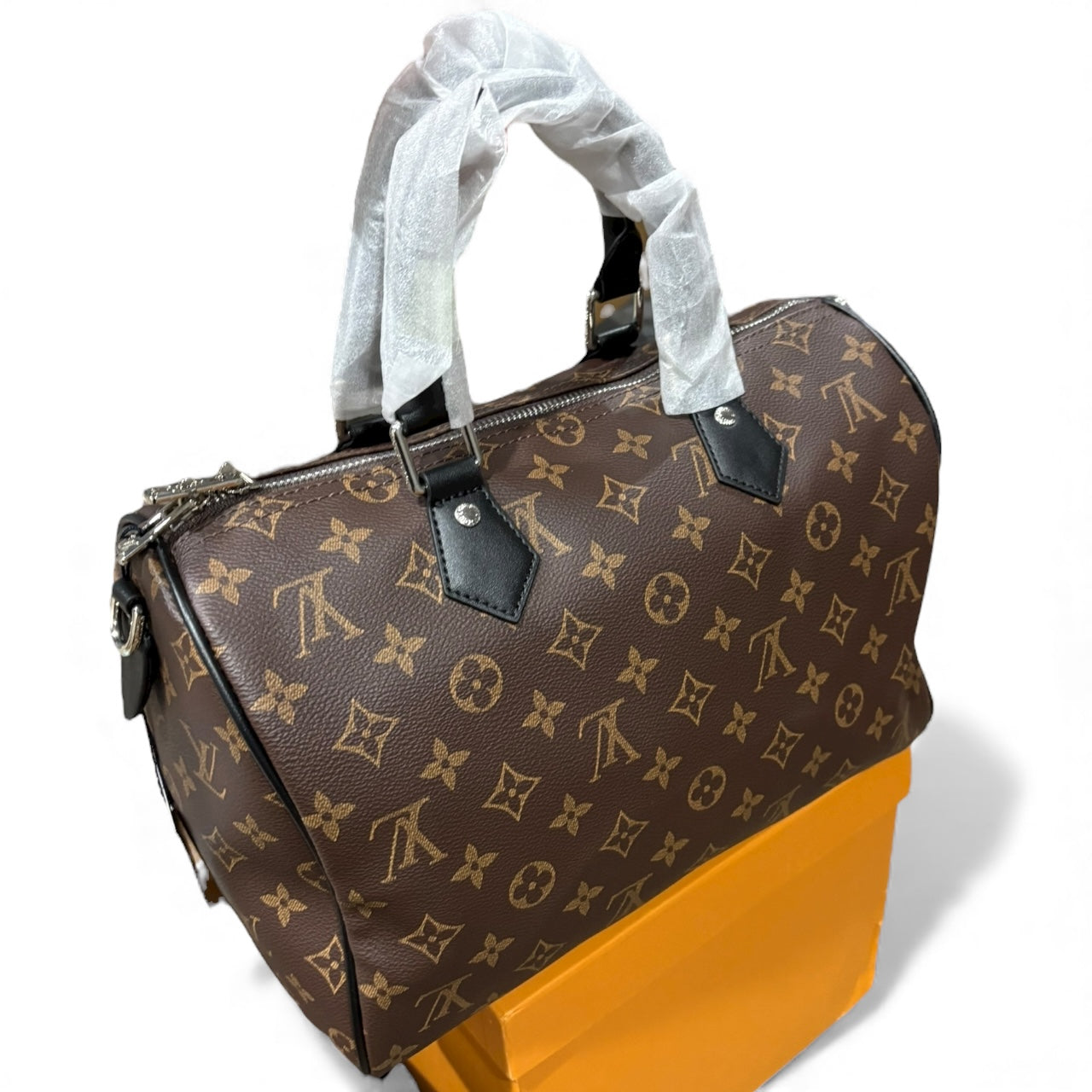 VIP/GWP Brown Mono Speedy 30 Bag with Bag