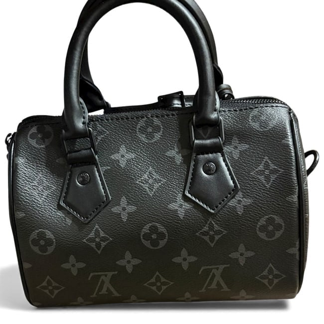 VIP/GWP Black Monogram Speedy Bag with Box