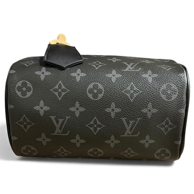 VIP/GWP Black Monogram Speedy Bag with Box