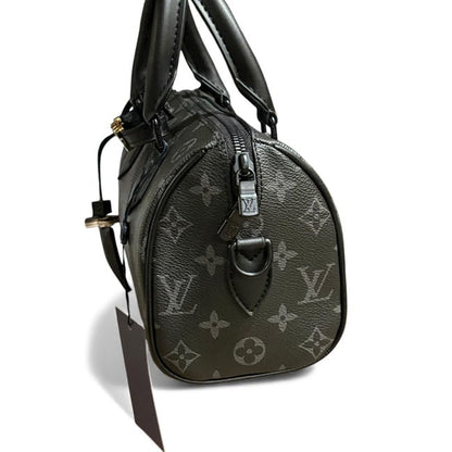 VIP/GWP Black Monogram Speedy Bag with Box