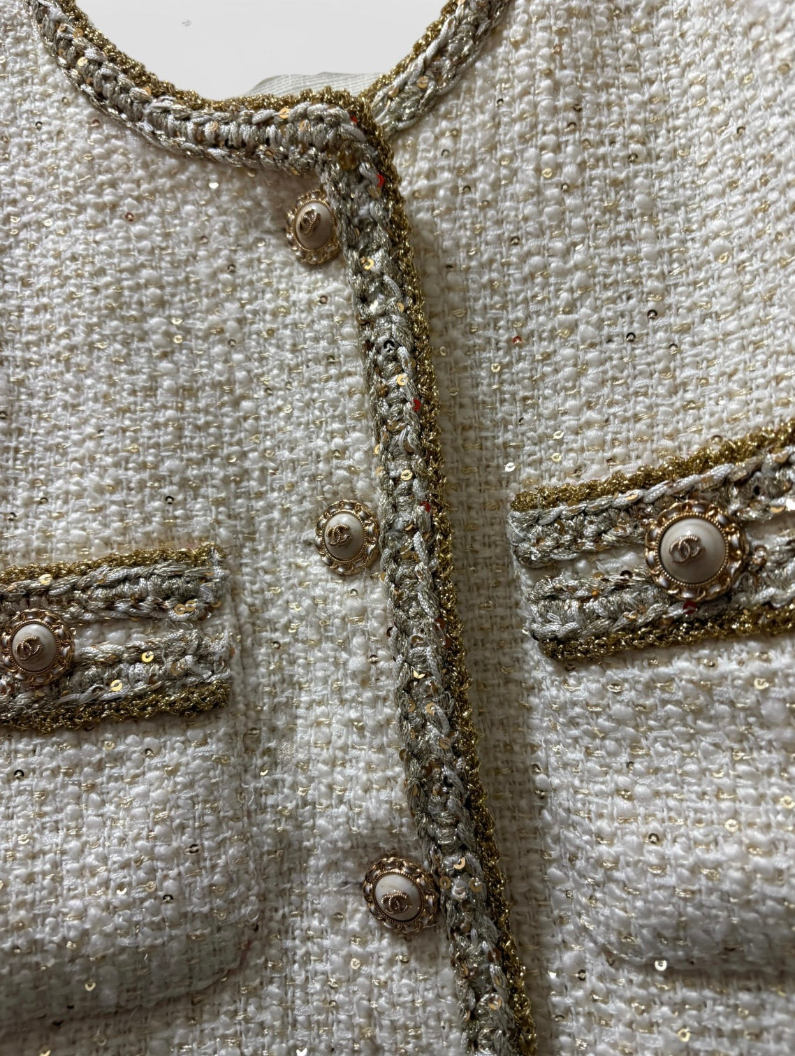 VIP/GWP Cream Tweed UL Tote with Sleeve