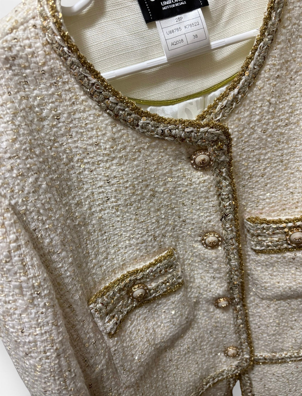 VIP/GWP Cream Tweed UL Tote with Sleeve