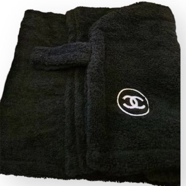 VIP/GWP Black Hair Towel with Box