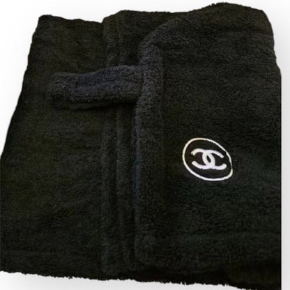 VIP/GWP Black Hair Towel with Box