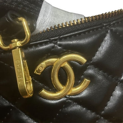 VIP/GWP Black Quilted Belt with Box