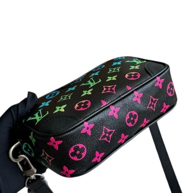 VIP/GWP Black Monogram Camera Bag with Box