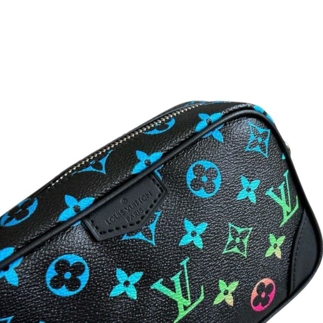 VIP/GWP Black Monogram Camera Bag with Box