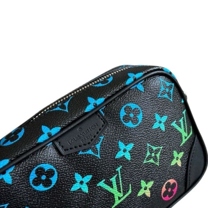 VIP/GWP Black Monogram Camera Bag with Box