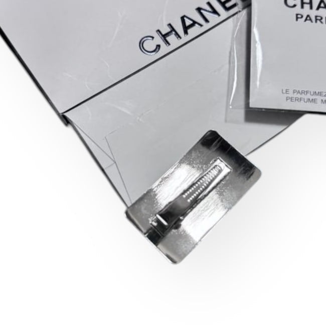 VIP/GWP Rhinestone CC Wide Rectangle Hair Clip