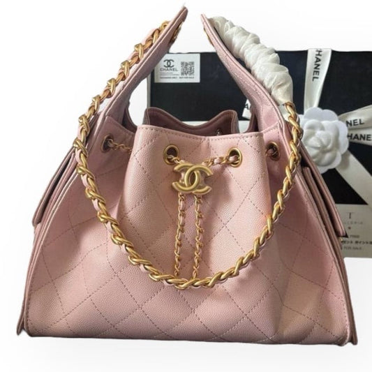VIP/GWP Pink Top Handle Bag with Gift Bag