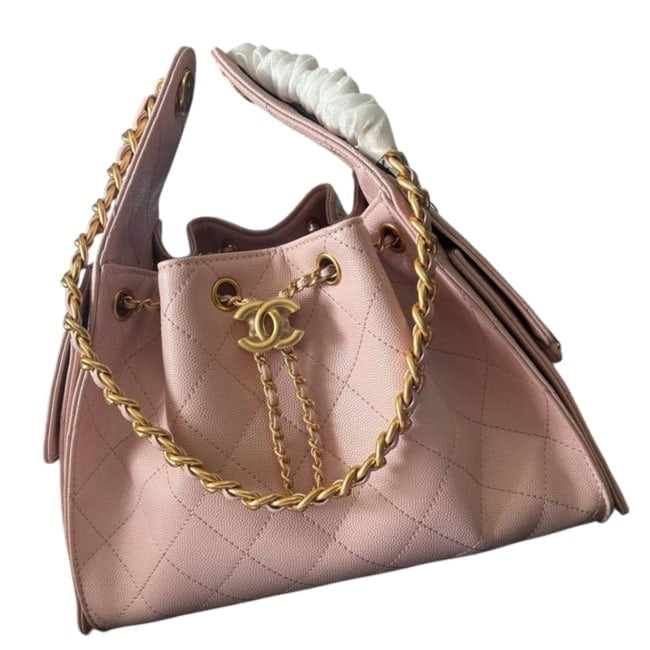 VIP/GWP Pink Top Handle Bag with Gift Bag