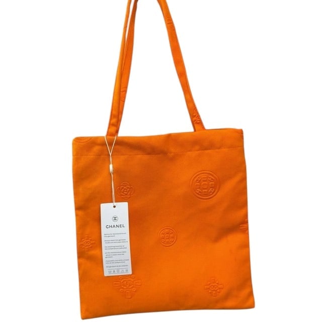 VIP/GWP Orange Logo Tote Bag
