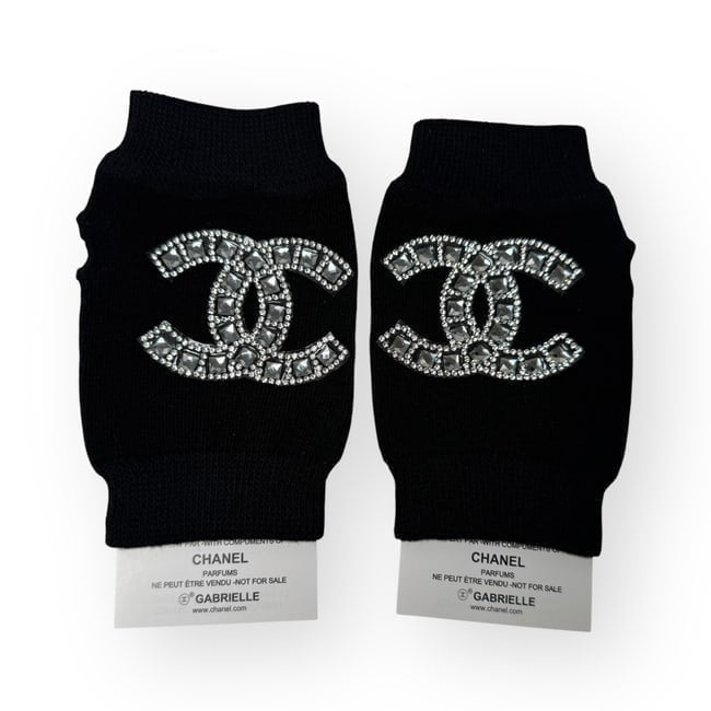 VIP/GWP Gabrielle Rhinestone Logo Gloves