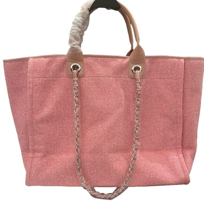 VIP/GWP Pink Deauville Tote Bag with Gift Bag