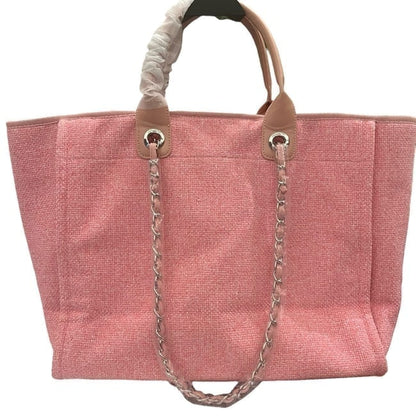 VIP/GWP Pink Deauville Tote Bag with Gift Bag