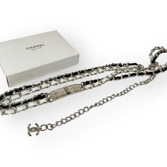 VIP/GWP Silver Chain Belt with Gift Bag