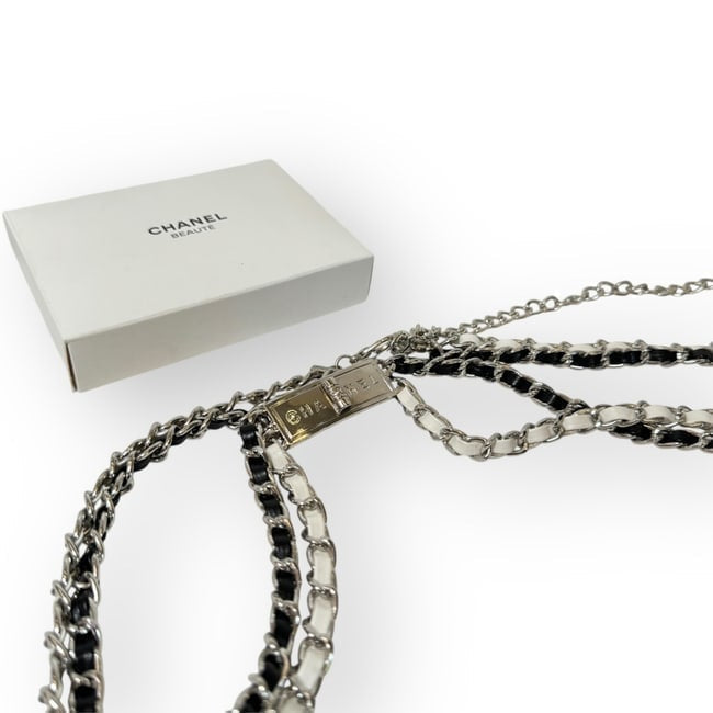 VIP/GWP Silver Chain Belt with Gift Bag