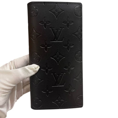 VIP/GWP Black Monogram Wallet with Box