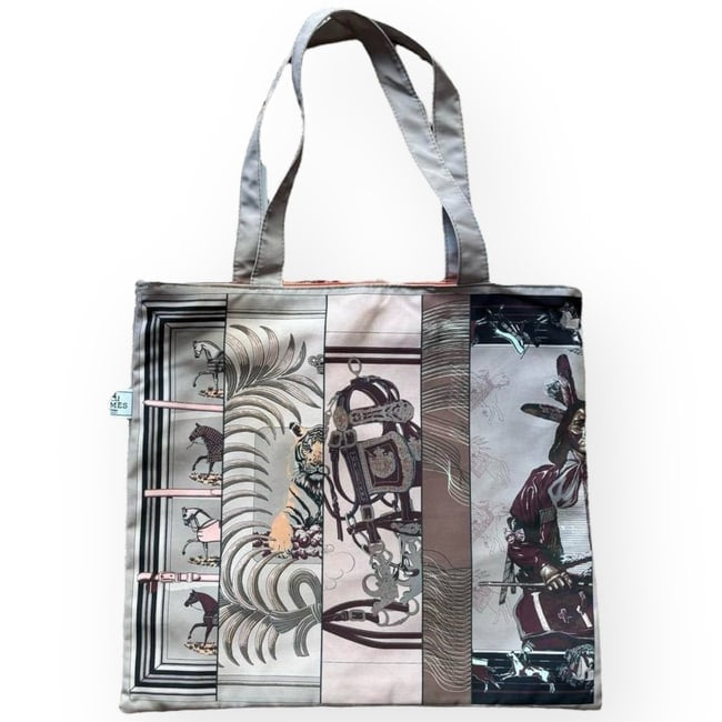 VIP/GWP Monogram Animal Print Tote Bag