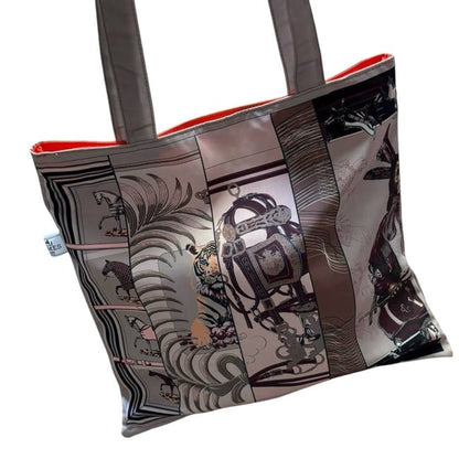 VIP/GWP Monogram Animal Print Tote Bag