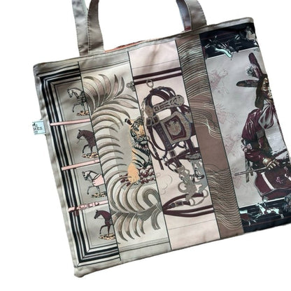 VIP/GWP Monogram Animal Print Tote Bag