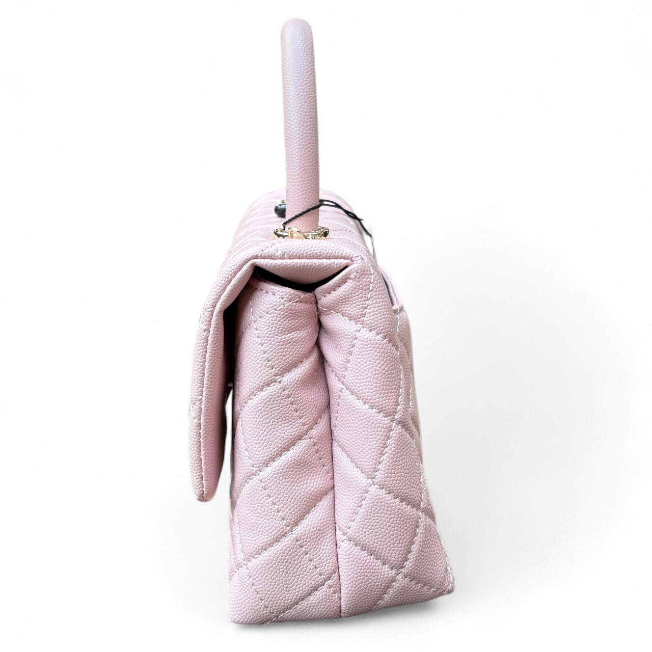 VIP/GWP Pink Coco Quilted Top Handle Bag