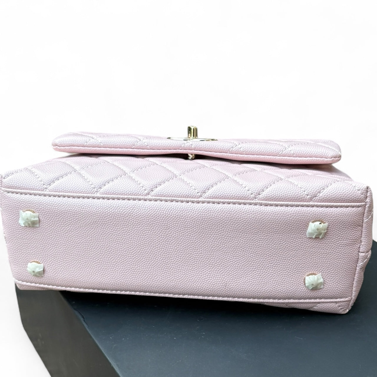 VIP/GWP Pink Coco Quilted Top Handle Bag